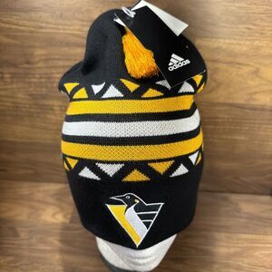 Pittsburgh Penguins NHL Adidas RR Beanie/Hat One Size Fits Most,